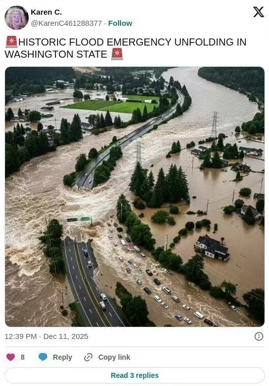 灾难:大温周围10多万人疏散 一号高速封路 灾难:大温周围10多万人疏散 一号高速封路