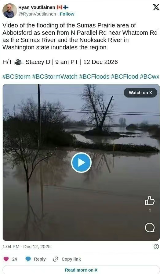 灾难:大温周围10多万人疏散 一号高速封路 灾难:大温周围10多万人疏散 一号高速封路