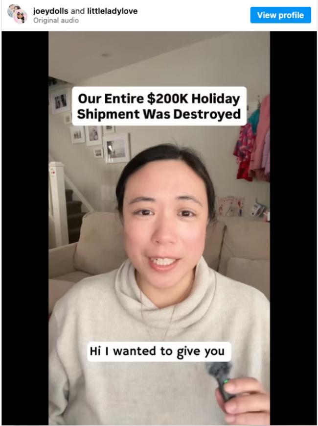 华裔女老板亏损20万 火车脱轨全部娃娃订单丢失 华裔女老板亏损20万 火车脱轨全部娃娃订单丢失