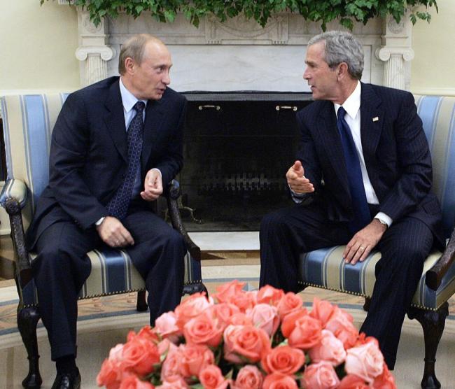 最新解密!小布什、普京热线揭911事件前3个月 最新解密!小布什、普京热线揭911事件前3个月