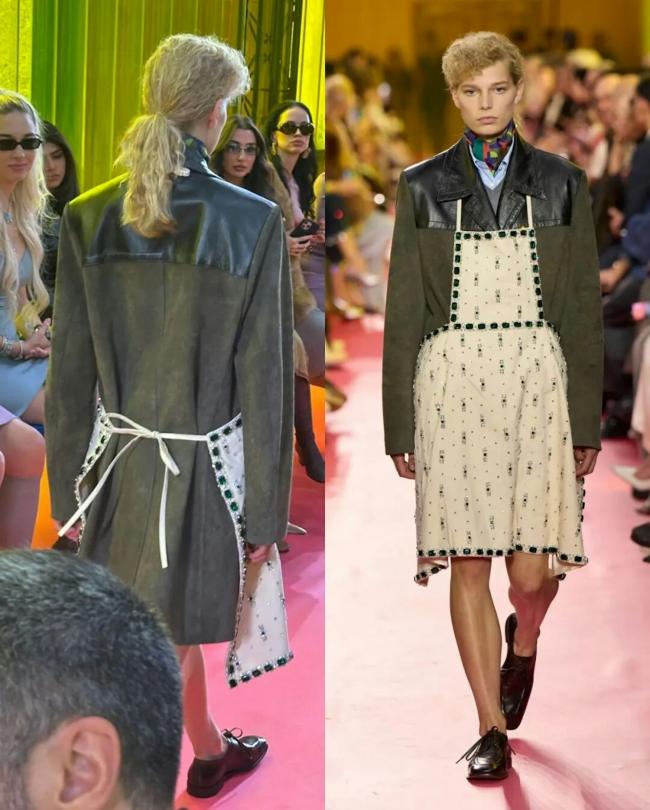 买吗？Miu Miu春夏系列推出“17万元围裙”惹议