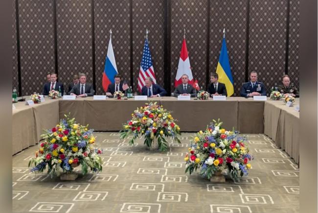 俄乌日内瓦会谈首日结束 “气氛非常紧张” 俄乌日内瓦会谈首日结束 “气氛非常紧张”