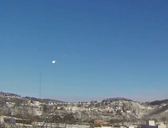 NASA：一颗7.7吨陨石在俄亥俄州上空爆炸