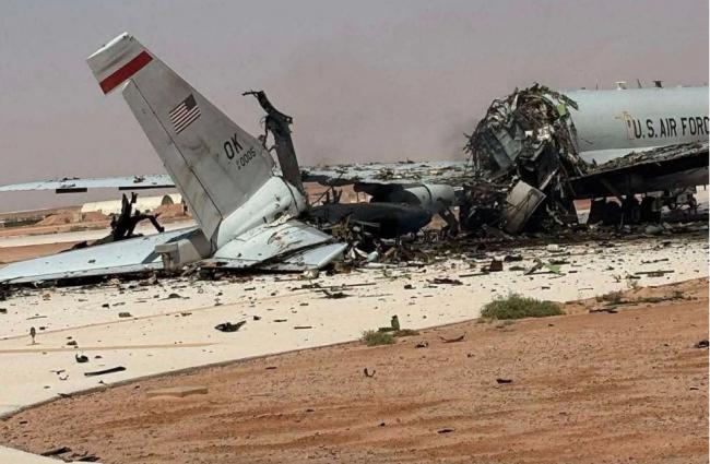 美E-3哨兵军机遭腰斩全毁 全球只剩15架无法再产 美E-3哨兵军机遭腰斩全毁 全球只剩15架无法再产