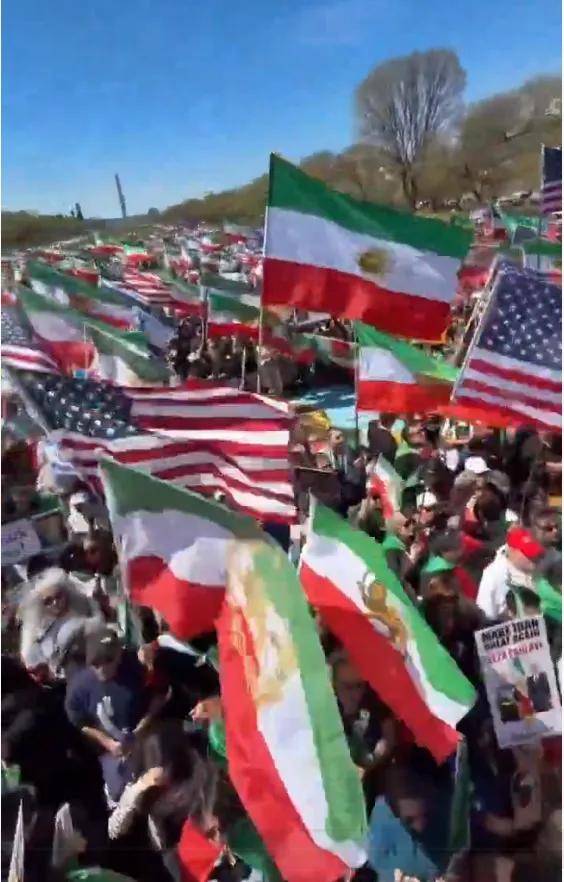 伊朗人高喊谢谢川普!No Kings900万人有多水 伊朗人高喊谢谢川普!No Kings900万人有多水