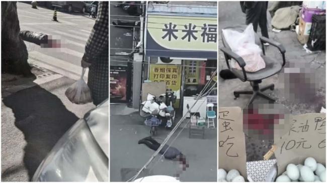 惨烈:传沈阳男子连砍6人后跳楼 有人被砍断头 惨烈:传沈阳男子连砍6人后跳楼 有人被砍断头