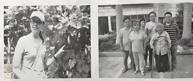 老照片:国民党主席郑丽文和父亲回云南探亲 老照片:国民党主席郑丽文和父亲回云南探亲