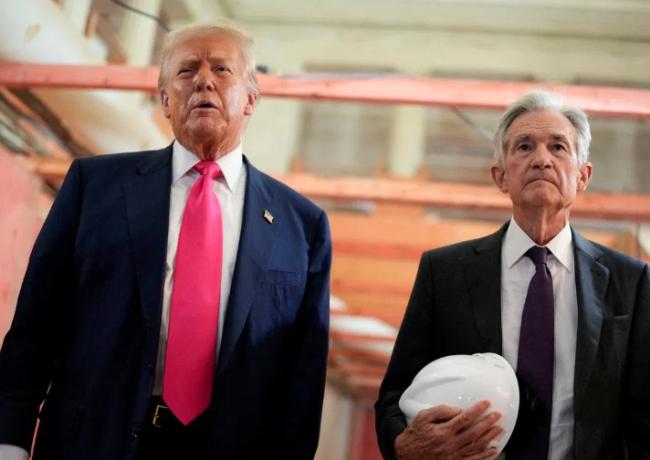 川普扬言：将开除美联储主席鲍威尔