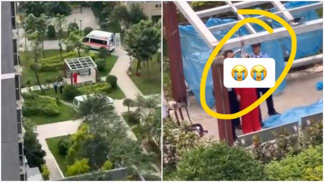 恐怖：传汕尾老人被没收废品 夜半穿红衣上吊