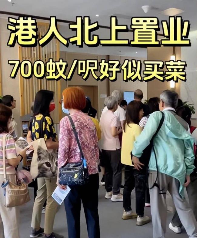 北上消费的香港人，扎堆内地买房养老