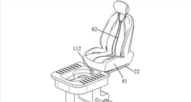 车内配备“厕所” 中国电动车卷上天了