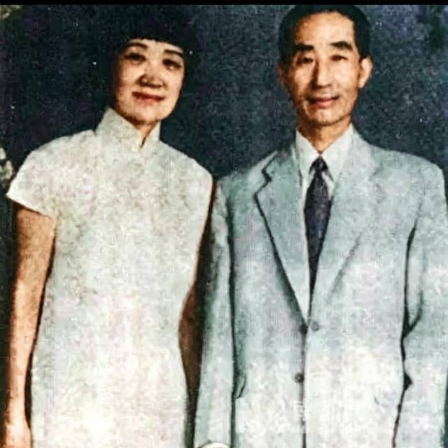 50年代,蒋碧薇和张道藩,一张罕见的合影 50年代,蒋碧薇和张道藩,一张罕见的合影