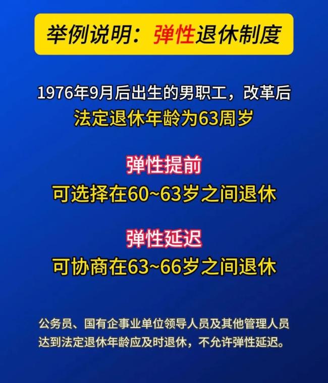 中央定调:这三类人员不允许弹性延迟退休 中央定调:这三类人员不允许弹性延迟退休