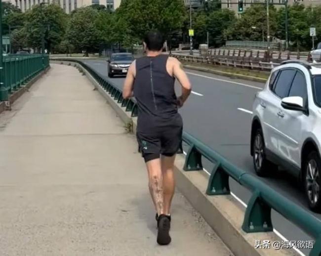 梅婷波士顿晨跑10公里 老公纹身个性十足 梅婷波士顿晨跑10公里 老公纹身个性十足
