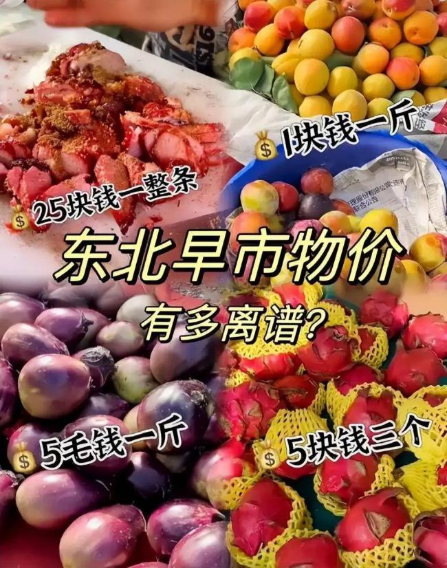 东北物价火遍全网 揭开1块钱当3块花的真相 东北物价火遍全网 揭开1块钱当3块花的真相