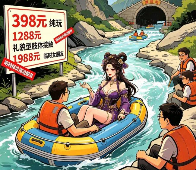 把底线当流量,1988元“临时女友”漂进景区 把底线当流量,1988元“临时女友”漂进景区