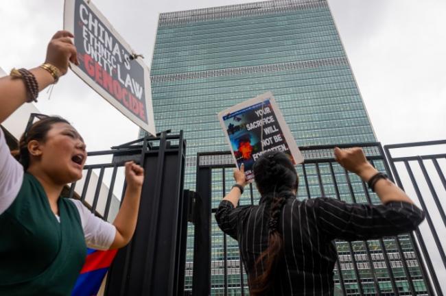 联合国总部外自焚,一位藏人重新凝聚一场运动 联合国总部外自焚,一位藏人重新凝聚一场运动