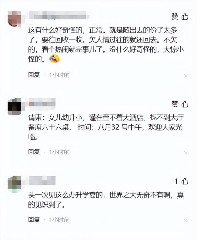 穷疯了? 6岁女孩大办幼升小升学宴,网吵翻 穷疯了? 6岁女孩大办幼升小升学宴,网吵翻